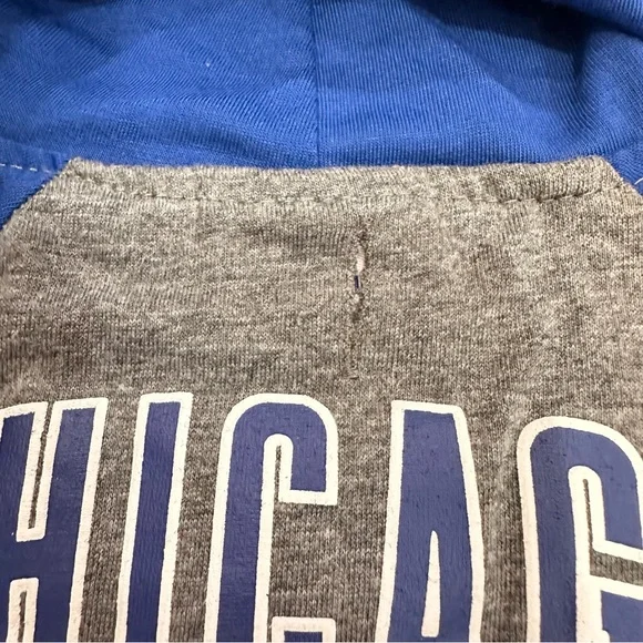 Chicago Cubs Dog Shirt- Blue and Gray - Picture 3 of 10